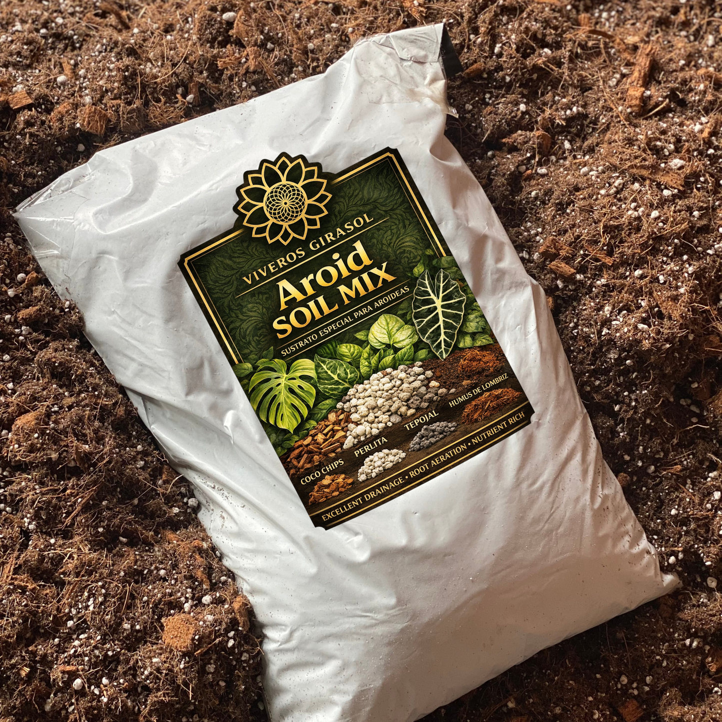 Aroid Mix | Sustrato Especializado para Plantas Aroides